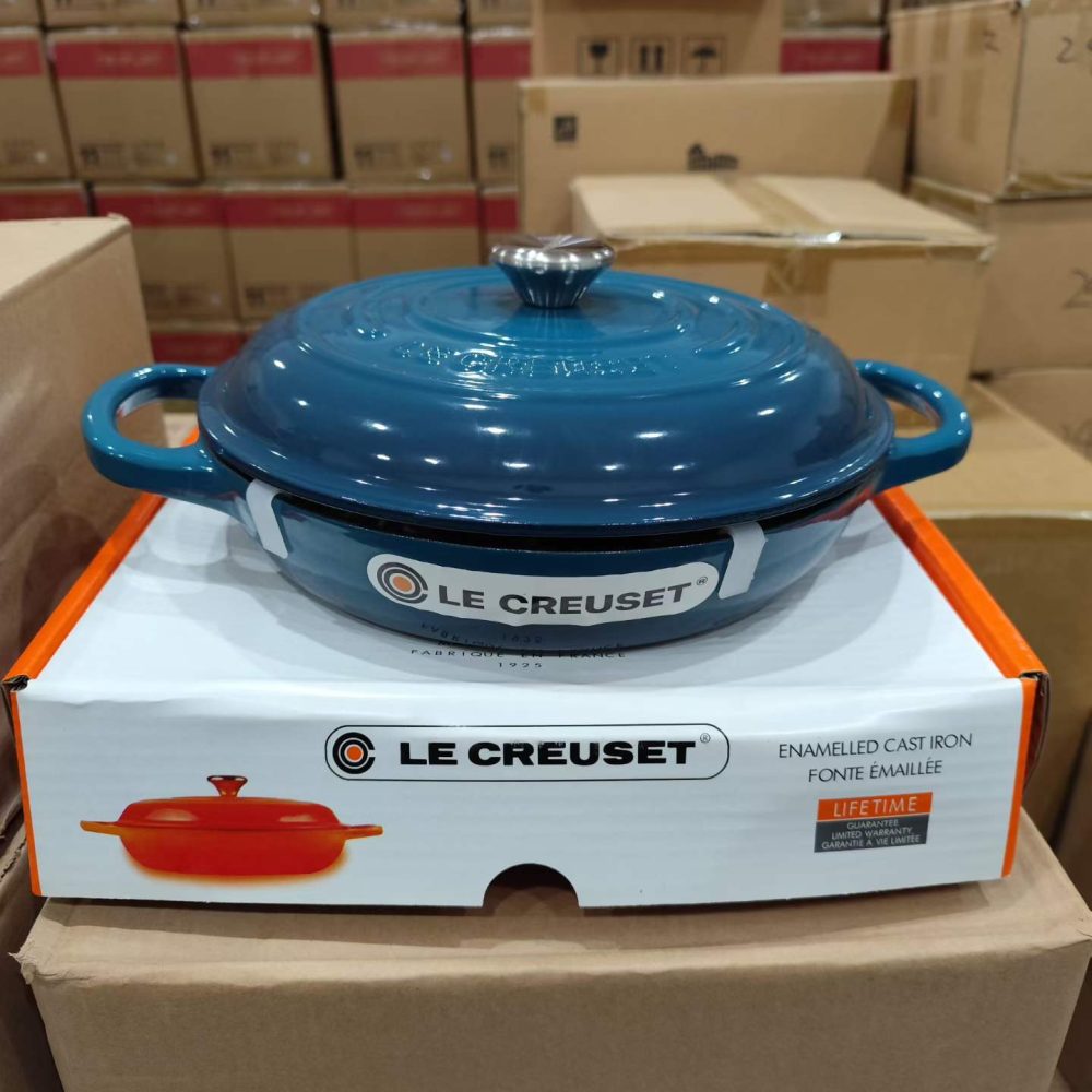 Shallow Cast Iron Casserole