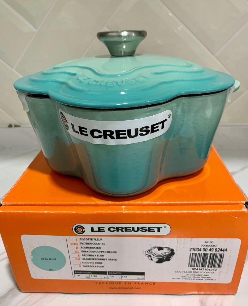 Le Creuset Cast Iron Enamel FLower Pot